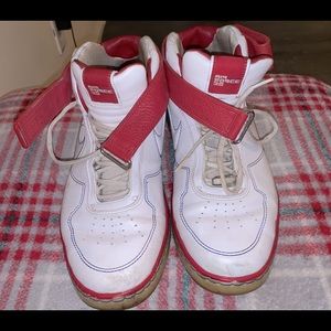 Nike Air Force 25 Basketball Og White Red Max